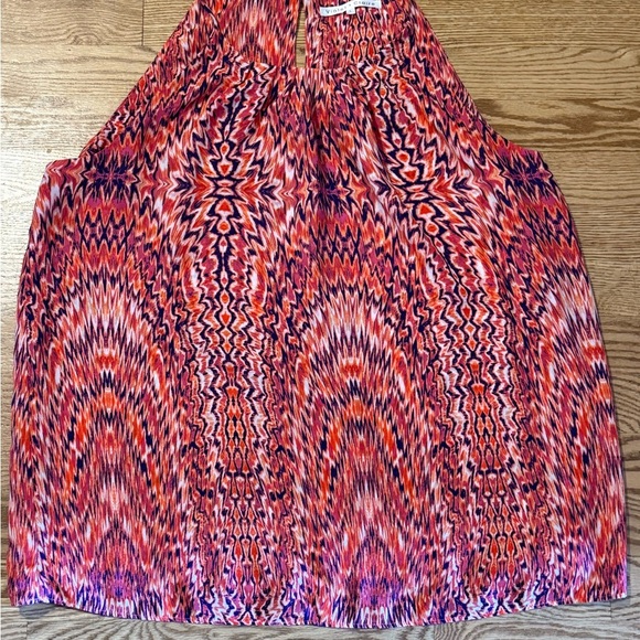 Violet & Claire Orange and Purple Sleeveless Top - Picture 1 of 5